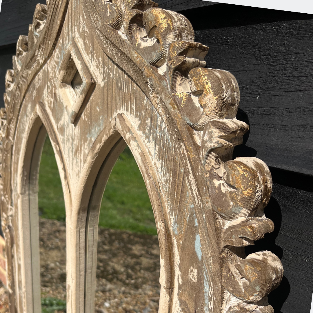 Ornate Wall Rustic Style Mirror