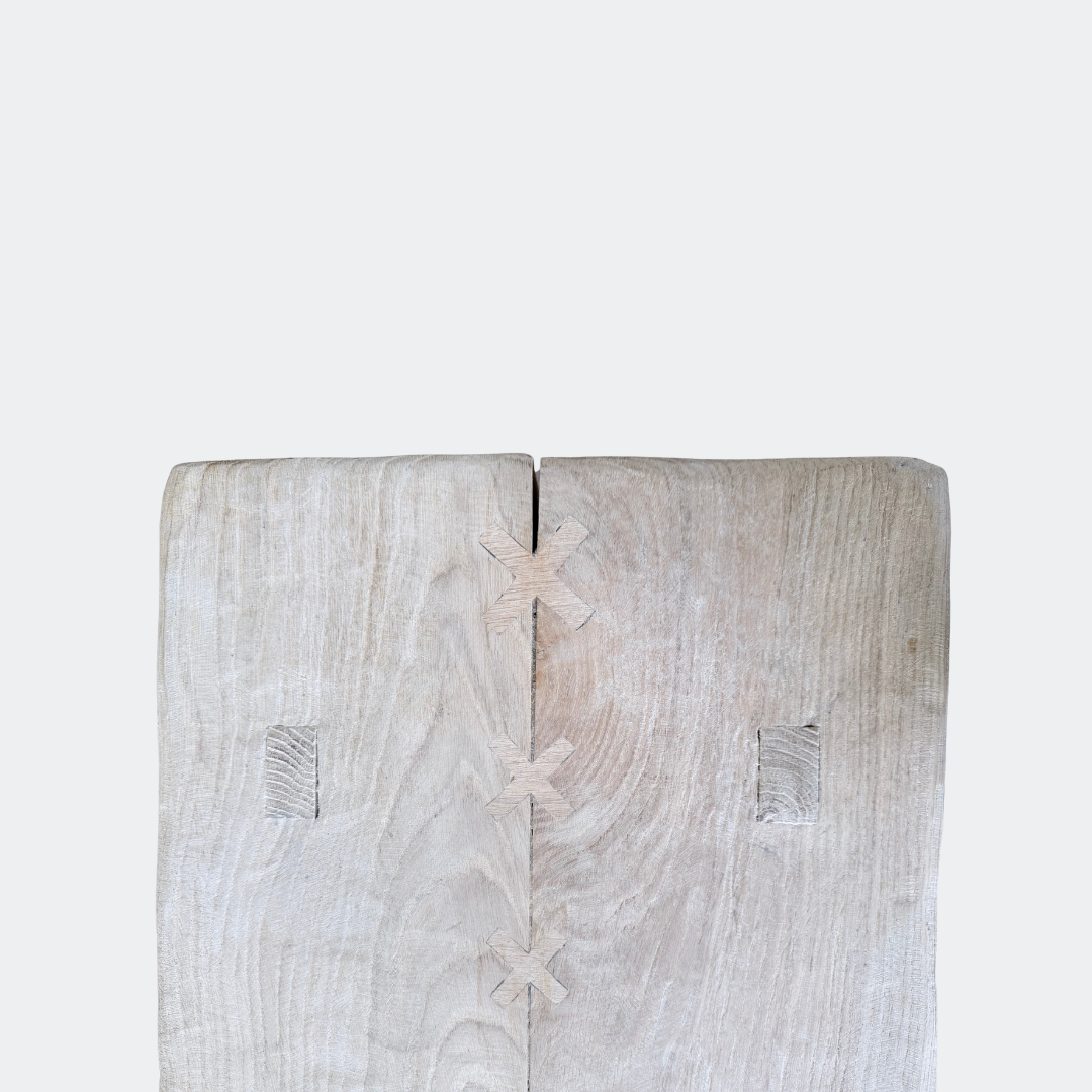 Handmade Bleached Oak Console Table