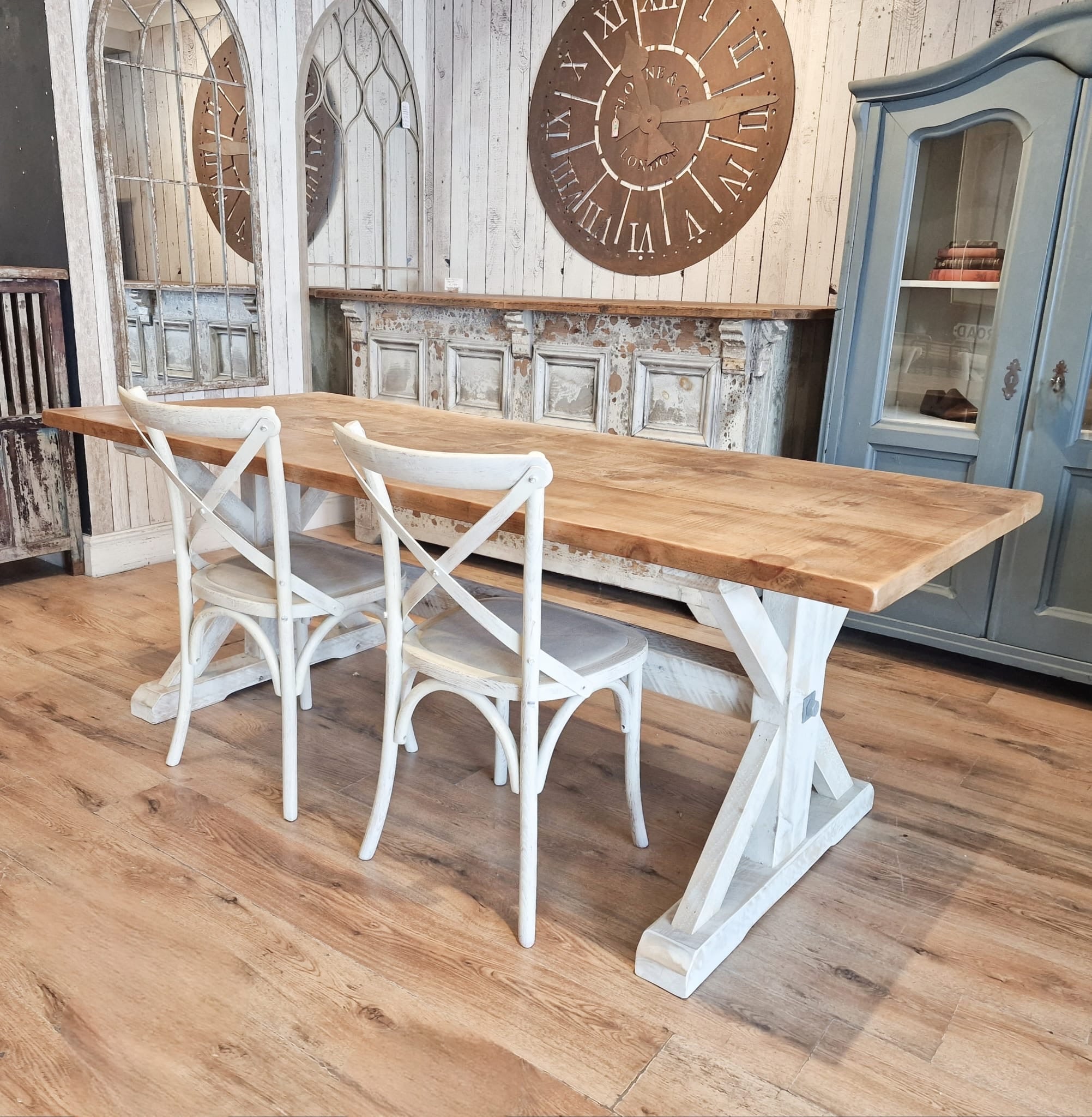 Rustic Bistro Dining Chair