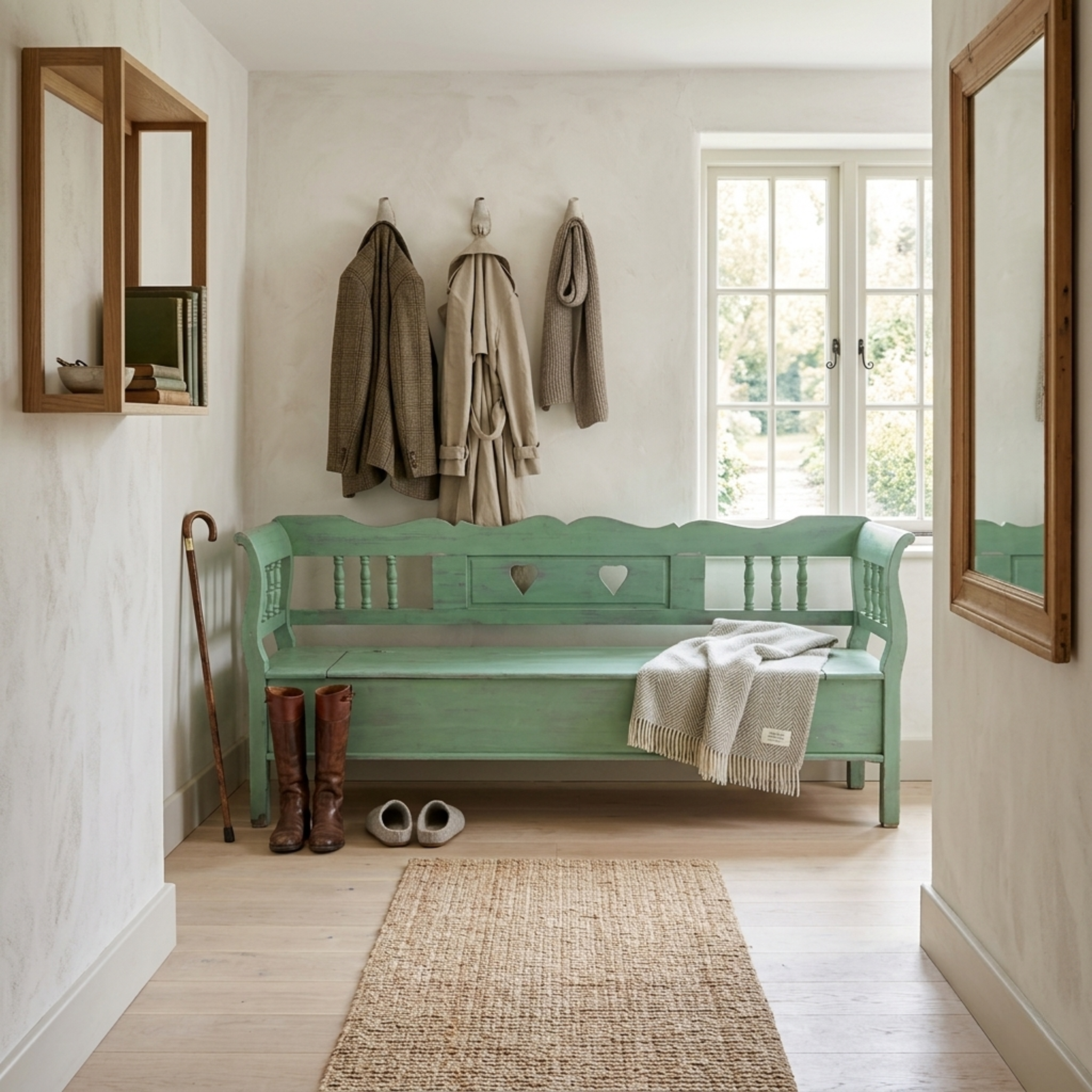 Dutch Monks Bench (Settle Bench) with Storage
