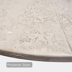 Rustic French Style Round Dining Table