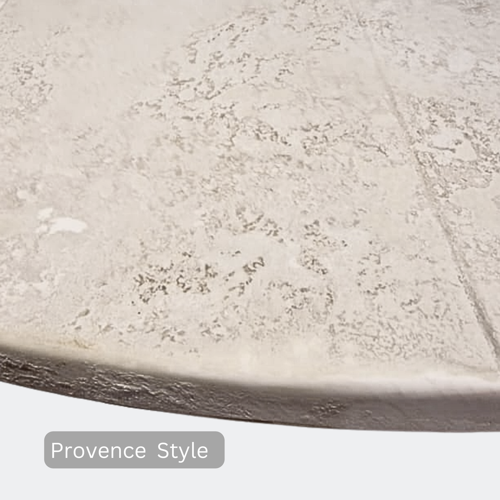 Rustic French Style Round Dining Table