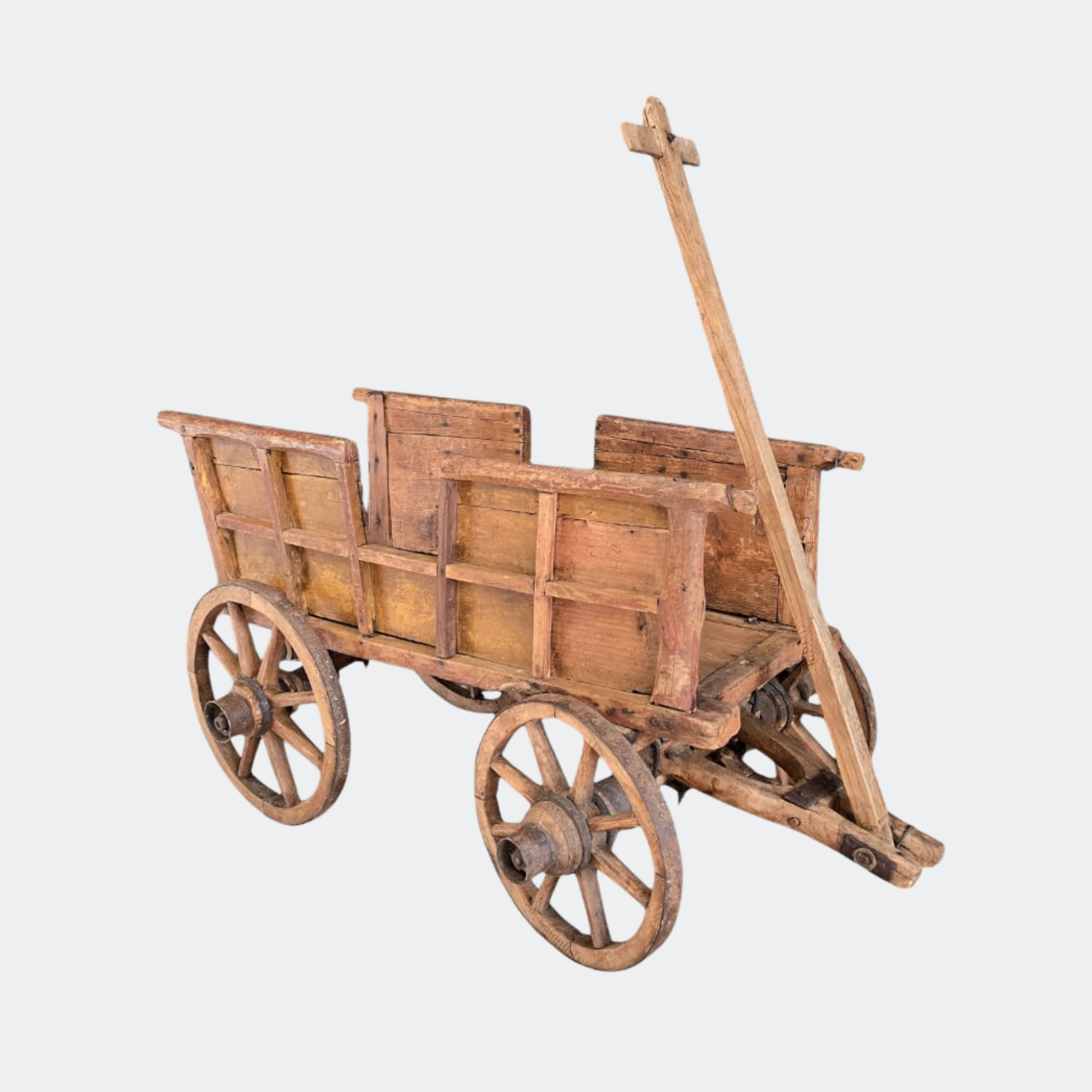 Antique Pine Hand Cart