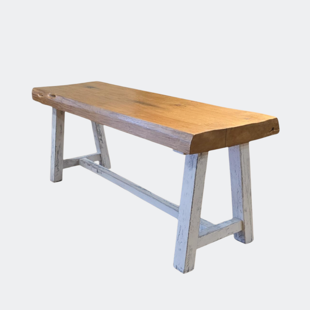 Butchers Block French Rustic Table in Solid Oak