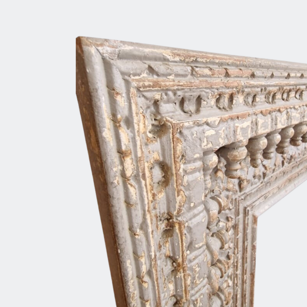 Indian Carved Decorative Mirror