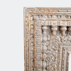 Indian Carved Decorative Mirror