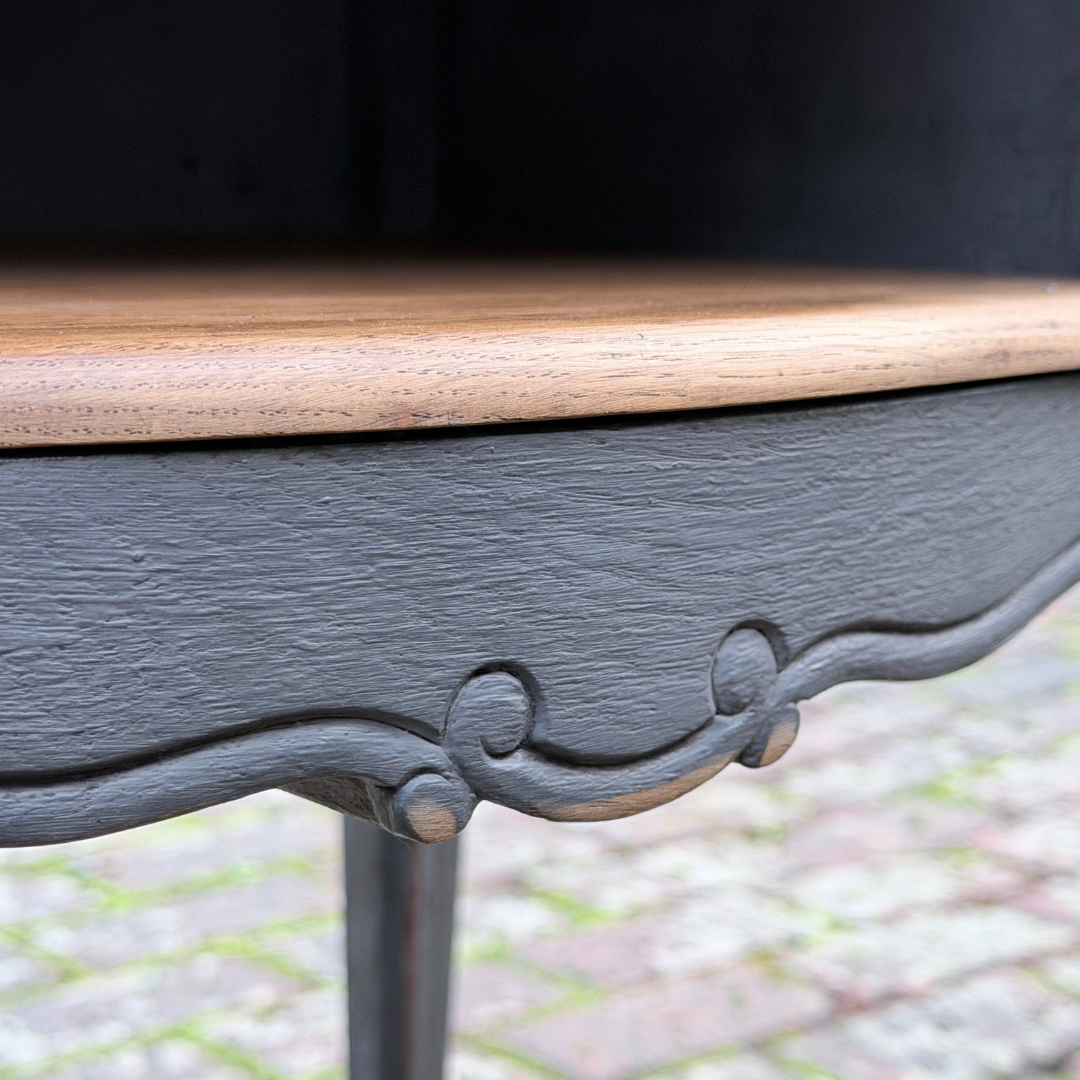 Pair of Vintage French Oak Bedside Tables