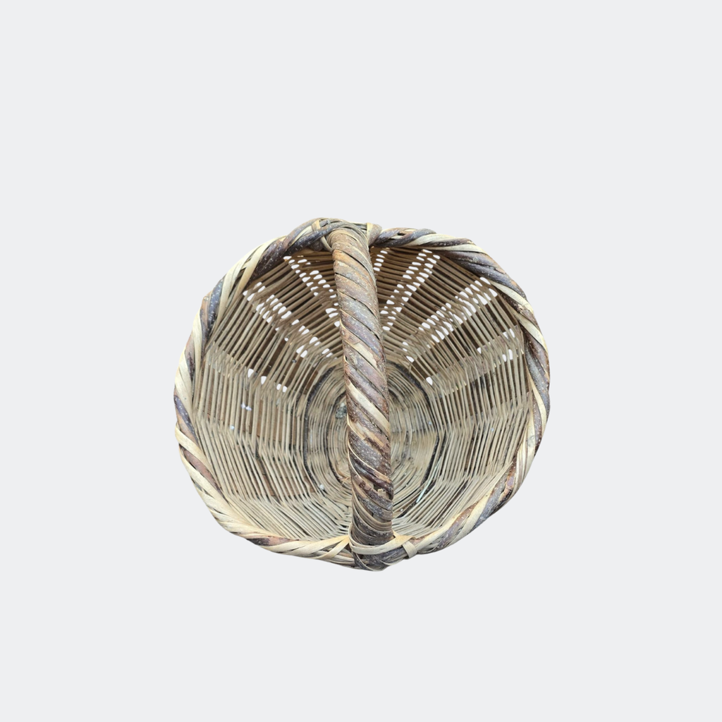 Handmade Vintage Rattan Basket