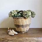 Handmade Vintage Rattan Basket