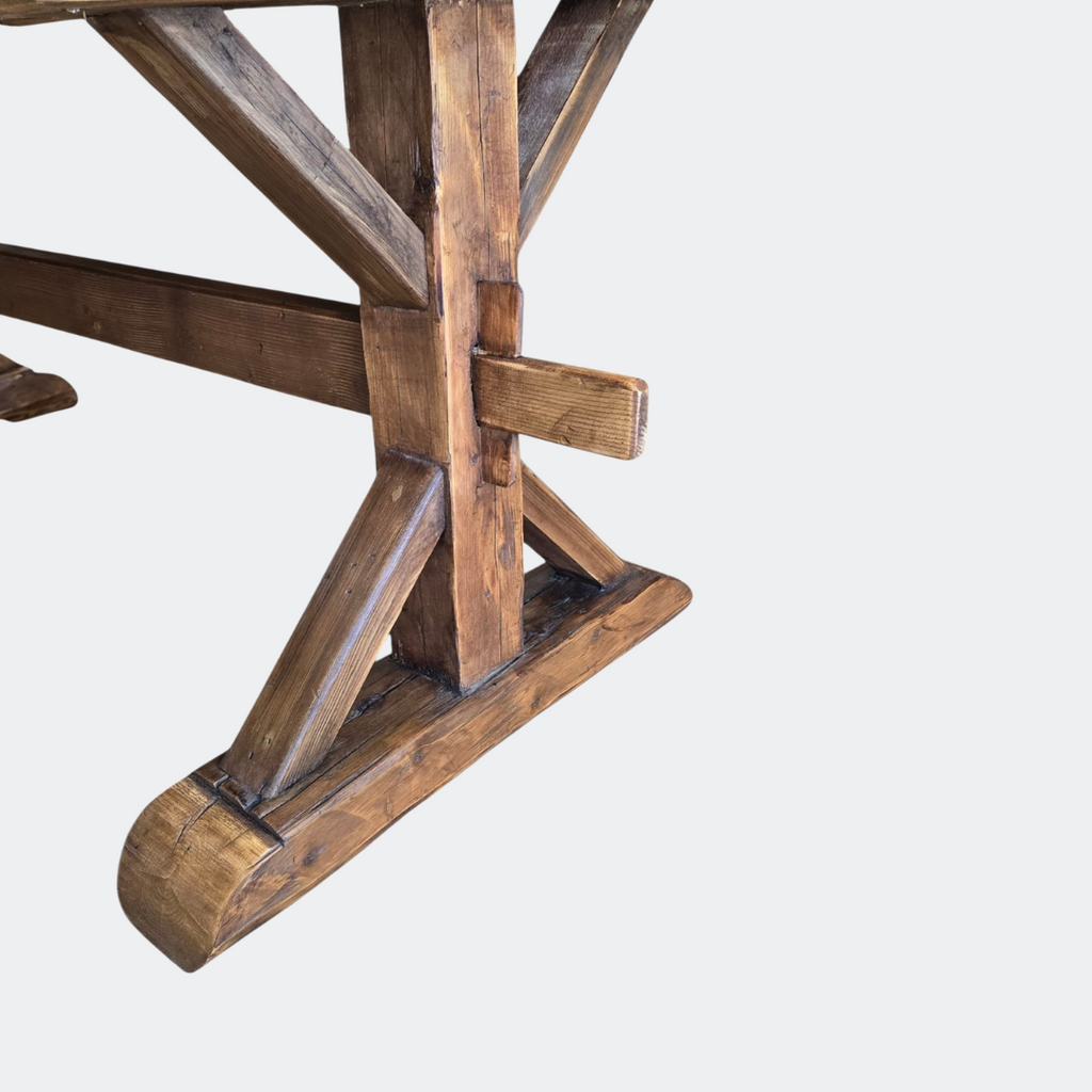 Reclaimed Pine Farmhouse Dining Table - Country Living