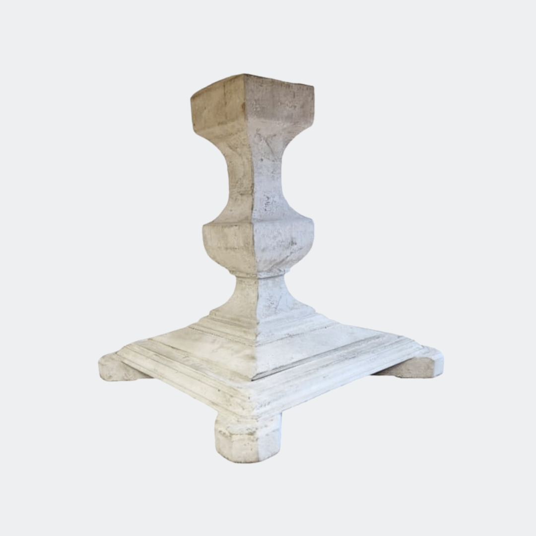 Rustic French Style Round Dining Table