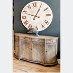 Decorative Rustic Metal Clock
