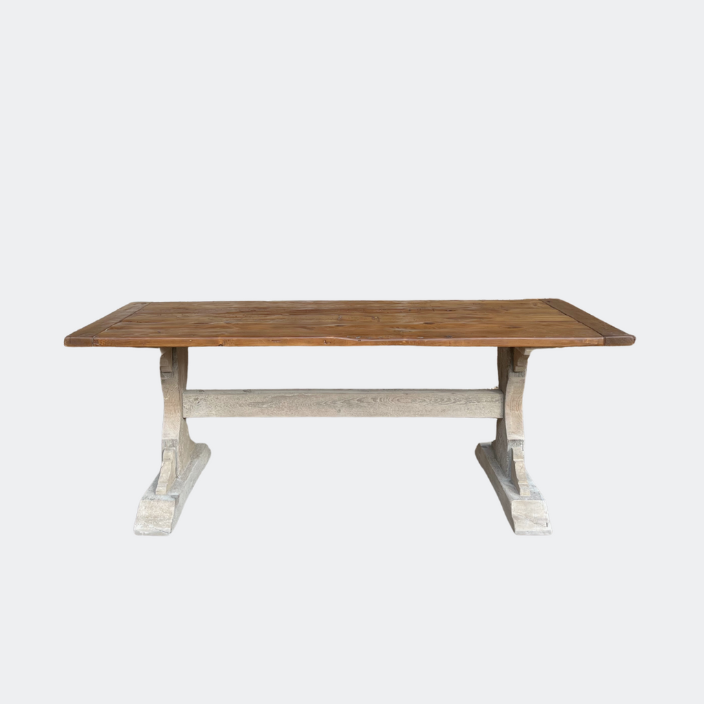 Handmade UK Pine Farmhouse Dining Table - Country Living