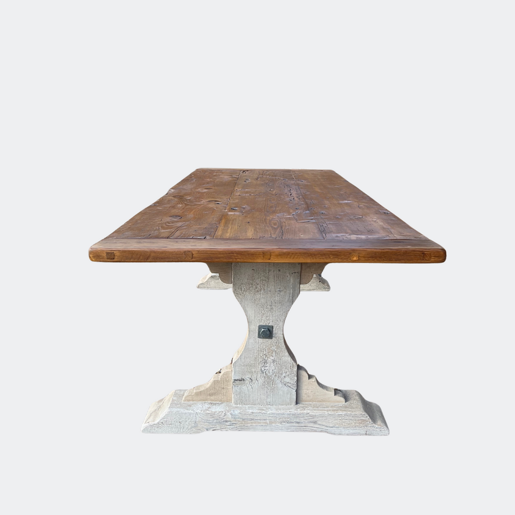 Handmade UK Pine Farmhouse Dining Table - Country Living