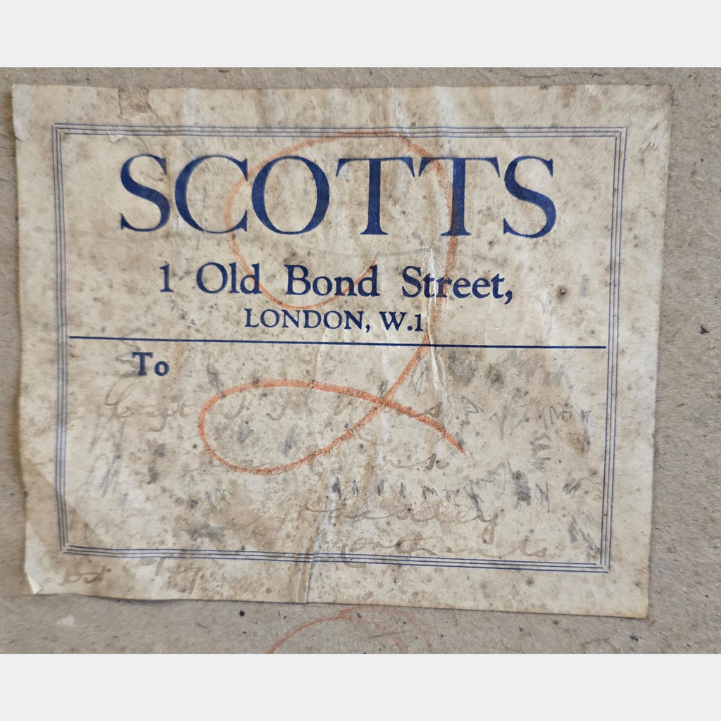 Scott's Black Bowler Hat with Box