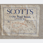 Scott's Black Bowler Hat with Box