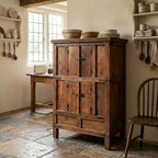 Antique Asian Hardwood Cupboard