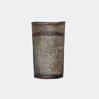 Vintage Metal Grape Picking Bucket