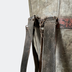 Vintage Metal Grape Picking Bucket