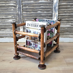 Victorian Bobbin Magazine Rack