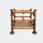 Victorian Bobbin Magazine Rack