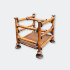 Victorian Bobbin Magazine Rack