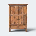 Antique Asian Hardwood Cupboard