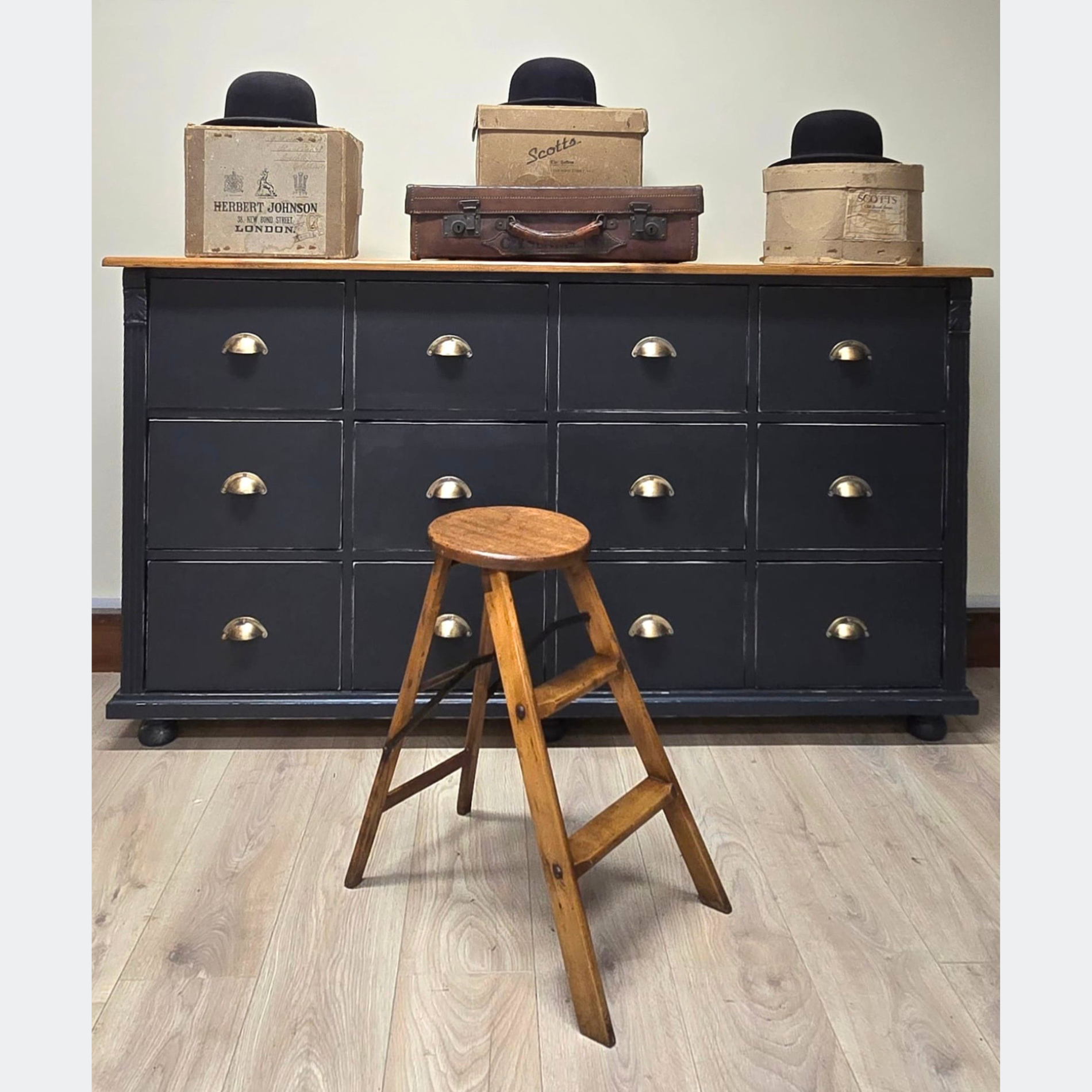 Edwardian Antique Tread Stool