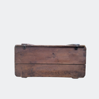 Antique Pine Trunk with Original Trollope & Sons Label