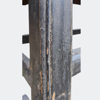 Antique-Style Asian Black Console Table