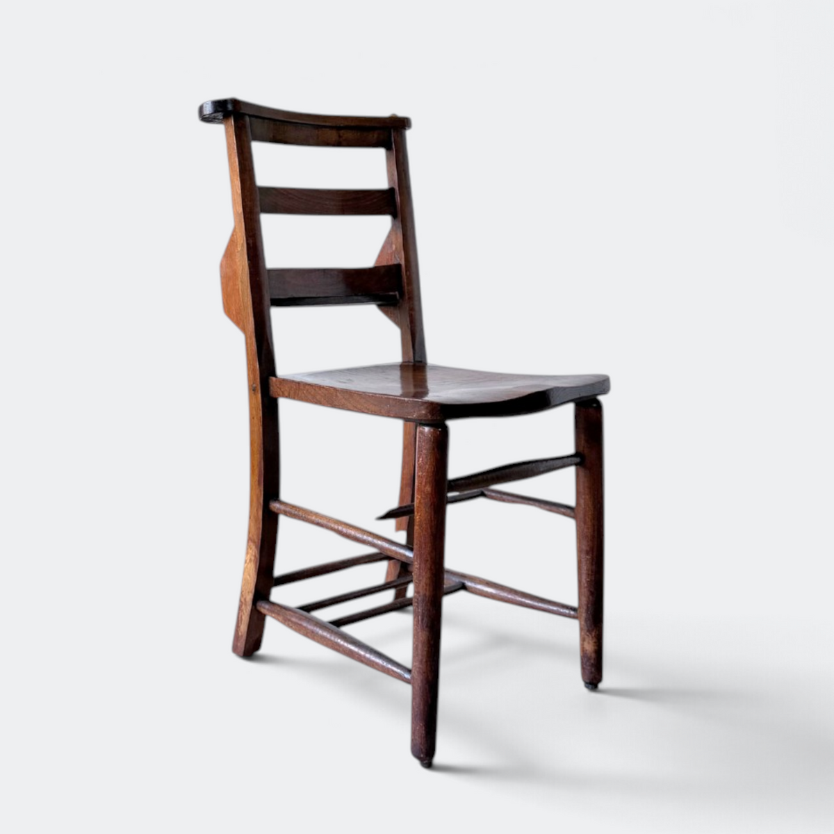 Antique English Chapel Chair