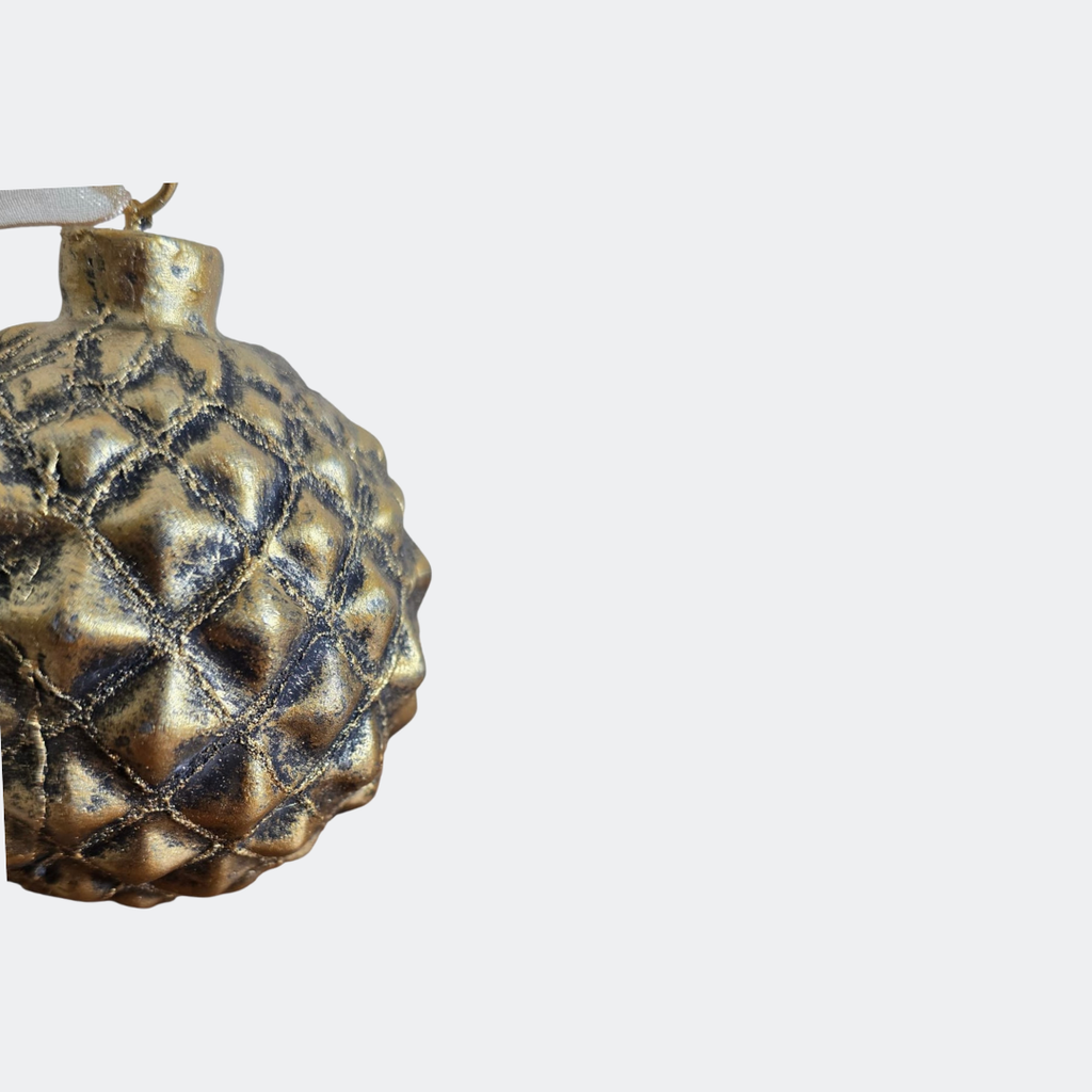 Christmas Vintage Ornament Pinecone Bauble