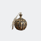 Christmas Vintage Gold Ornament Bauble
