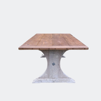 Antique Wide Top Farmhouse Dining Table - Country Living
