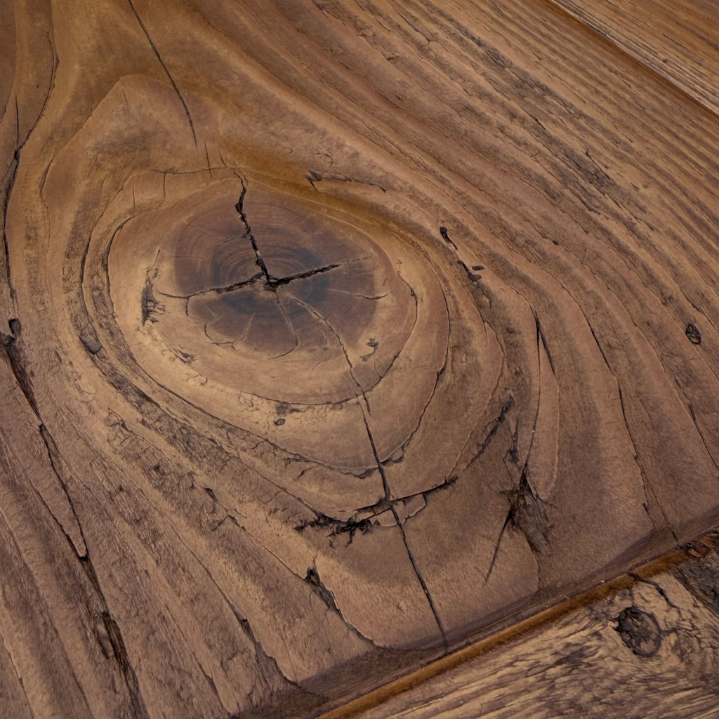 Antique Wide Top Farmhouse Dining Table - Country Living