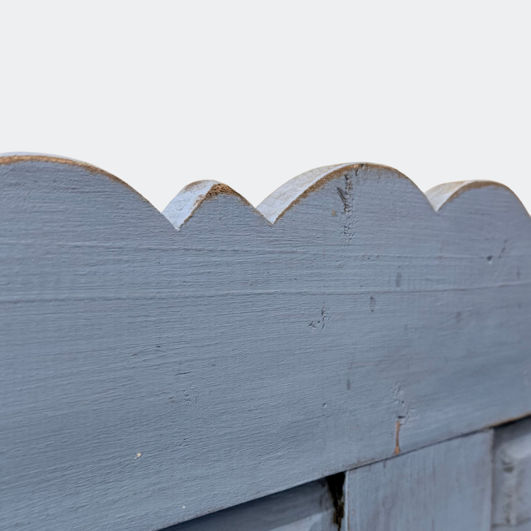 Rustic Grey Dutch Hallway Bench