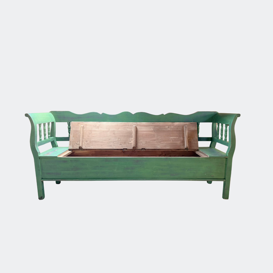 Dutch Monks Bench (Settle Bench) with Storage
