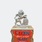 Antique Herbert & Sons Lion Grocer's Scale with Weights