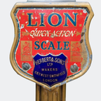 Antique Herbert & Sons Lion Grocer's Scale with Weights