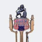 Antique Herbert & Sons Lion Butcher's Scale with Weights
