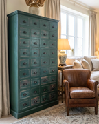 36 Drawer Pine Multi-Storage Cabinet - Handmade Apothecary Chest