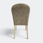 Upholstered Green Moss Dining Chair