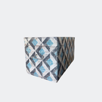 Hand-Painted Wooden Storage Box