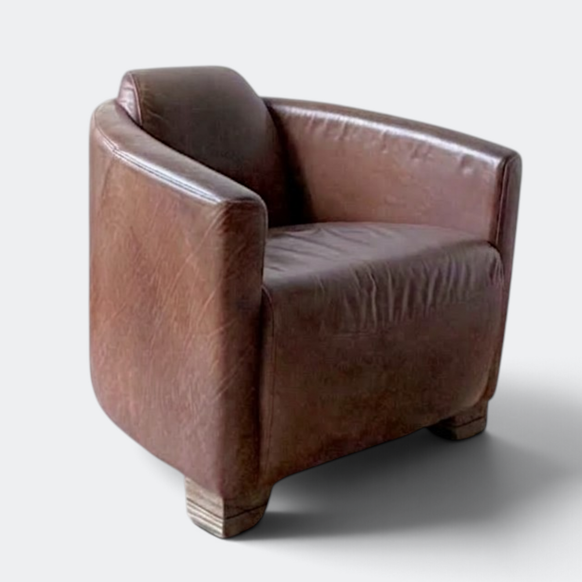Leather Rocket Armchair