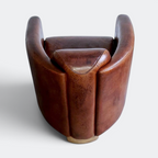Leather Rocket Armchair
