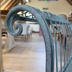 Wrought Iron Garden Bench