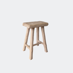 Handmade Oak Rustic Stool