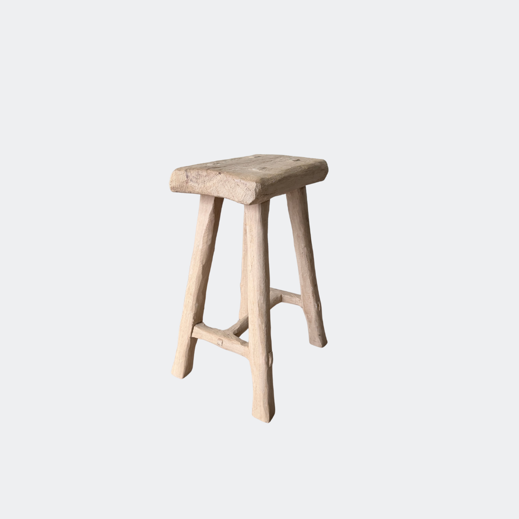 Handmade Oak Rustic Stool