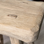 Handmade Oak Rustic Stool