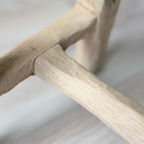 Handmade Oak Rustic Stool